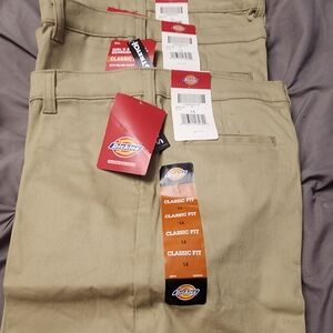 Dickies Girl's Size 14 Uniform Bermuda Shorts - Classic Fit